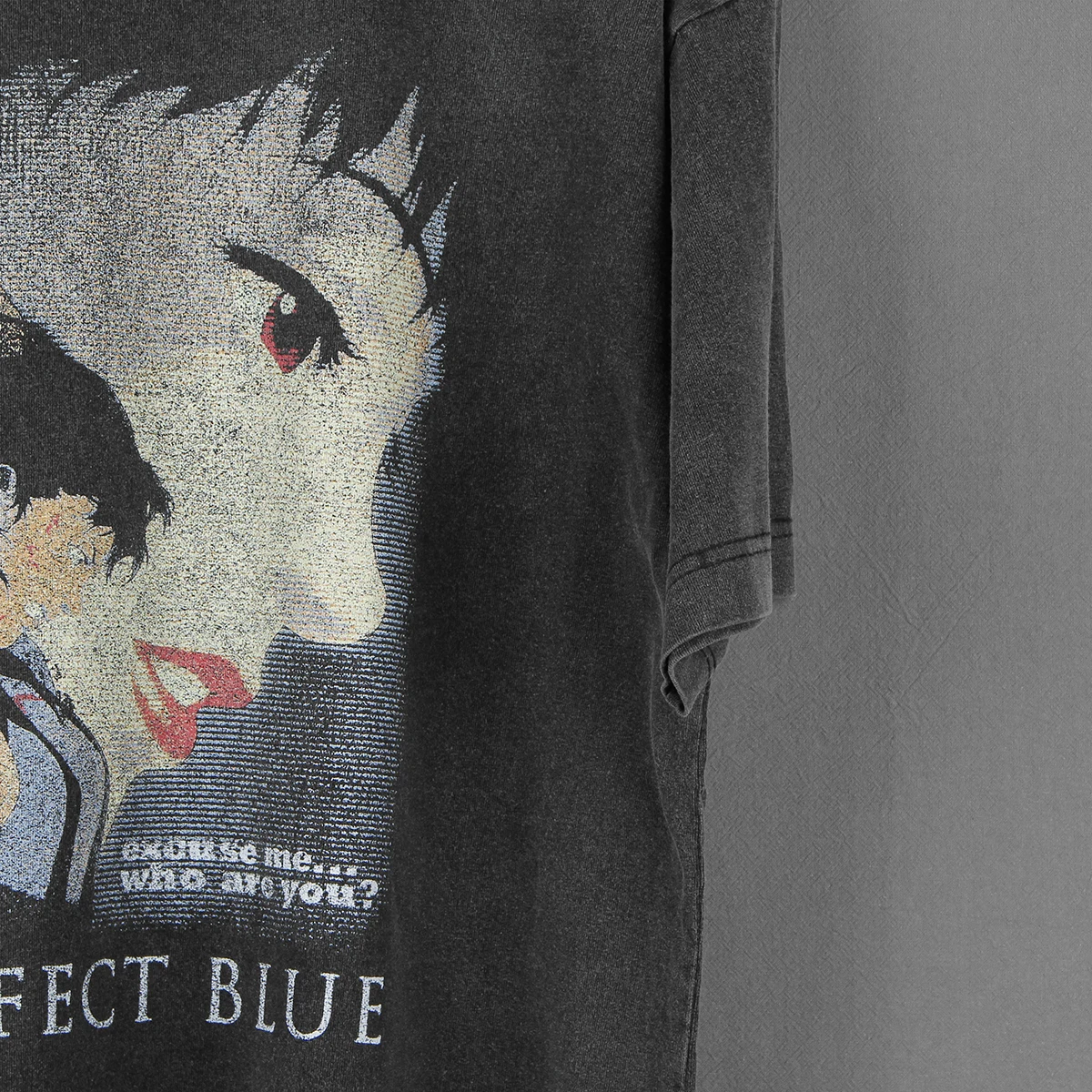 Perfect Blue T-Shirt Japanese Anime Satoshi Kon Paprika Millennium Actress Tokyo Godfathers Men Cotton Summer Tee Shirt