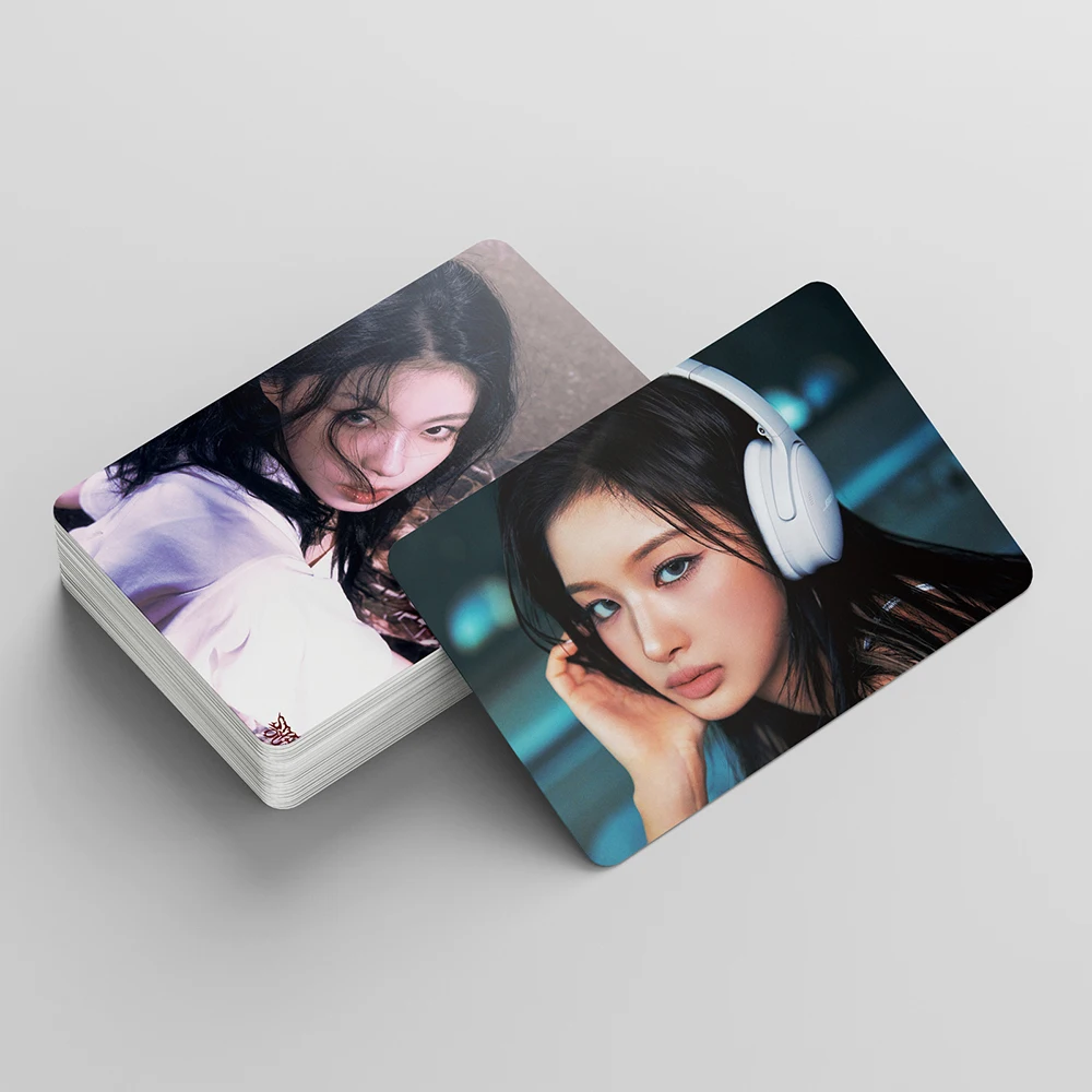 55pcs/set Kpop NMIXX MIXXPEDIA:PICK LA AD MARE Photocards Album Lomo Cards NMIXX Photo Cards LILY HAEWON Kpop Girls Fans Gift