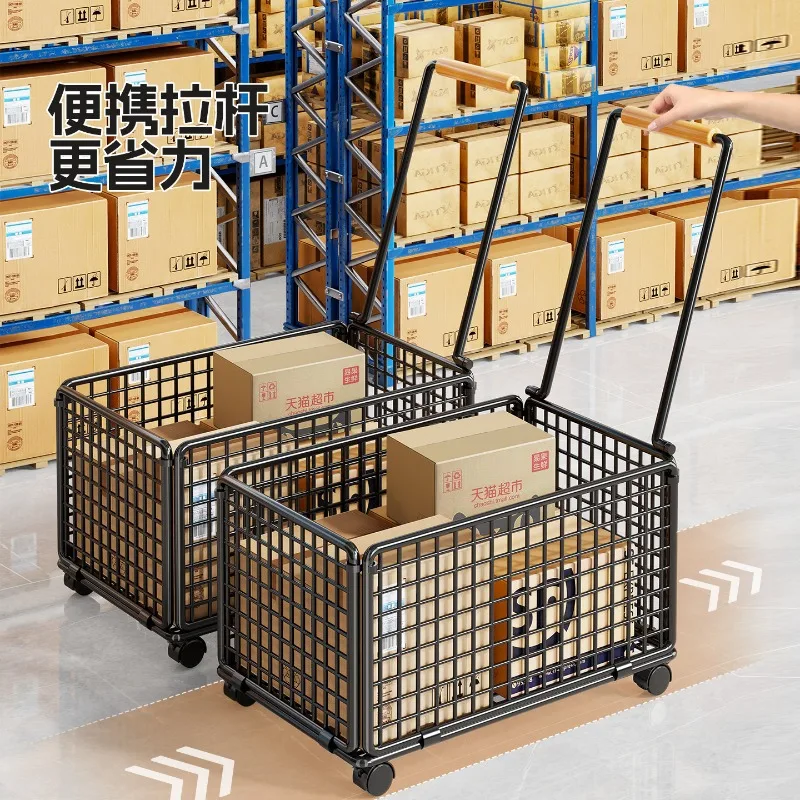 trolley truck portable foldable cargo truck luggage cart pickup