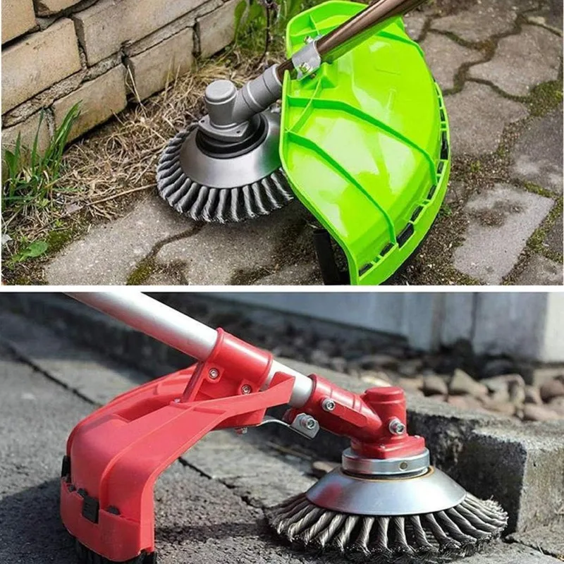 Weeding Machine Head Grass Trimmer Reel Brush Weed Brush Cutter Head Lawn Mower Gardening Weeding Universal Cutter Head Tools