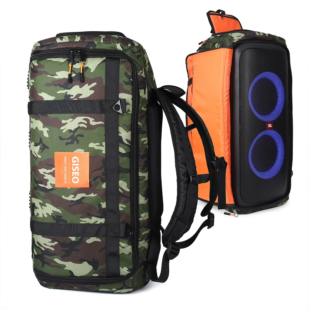 Waterproof Speaker Shoulder Bags for JBL Partybox 310 Large Capacity Foldable Protection Speaker Storage Breathable Accessories