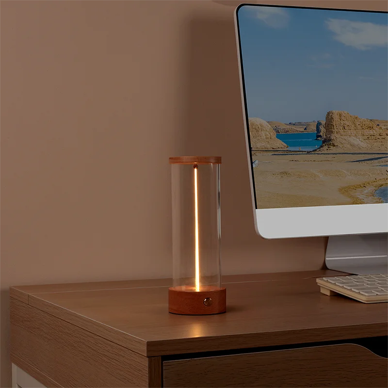 DIY Quantum Wire Ambient Light Desktop Advanced Magnetic Suction Light Bedroom Sleep Bedside Lamp Charging Night Light