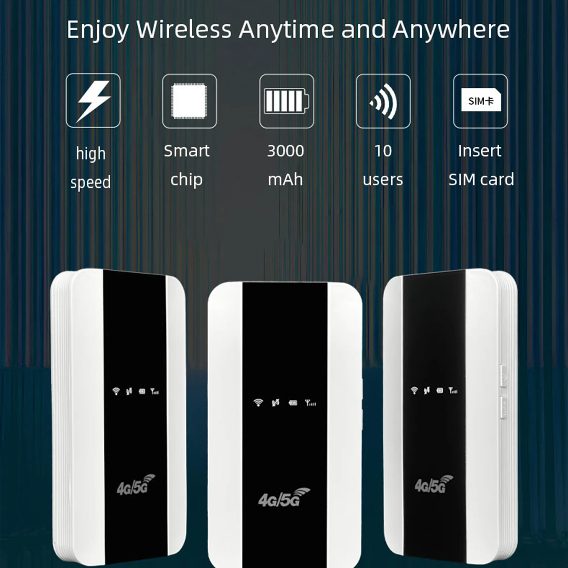 4G router M10 America version portable wifi car pluggable sim card wireless router 4g mobile router