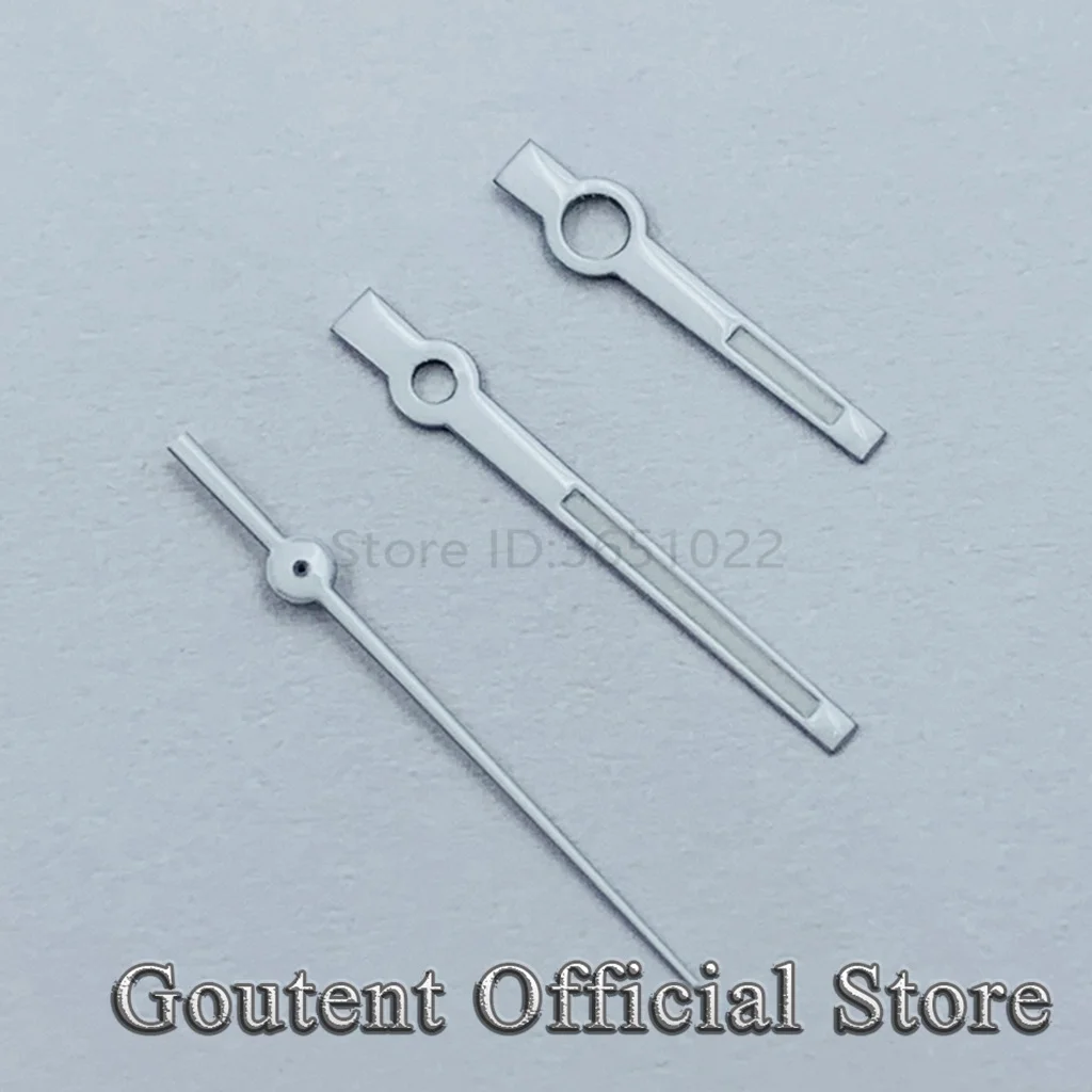 Goutent Green Luminous White Watch Hands fit NH35 NH36 ETA 2836 2824 DG2813 3804 Miyota 8215 8205 821A Movement