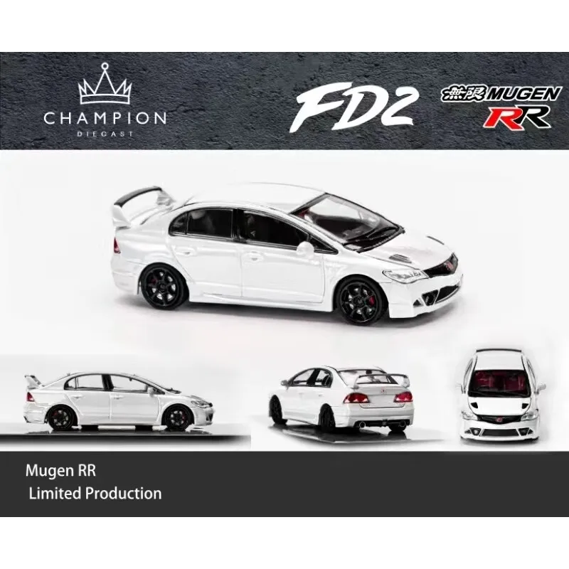 

Champion Diecast 1:64 Mugen RR Front Cover Open, Alloy, Car Model