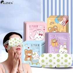 Hot Compress Self-heating Eye Mask Disposable Steam Eye Mask Light Blocking Sleep Steam Steam Eye Patch Sleep Eye Mask