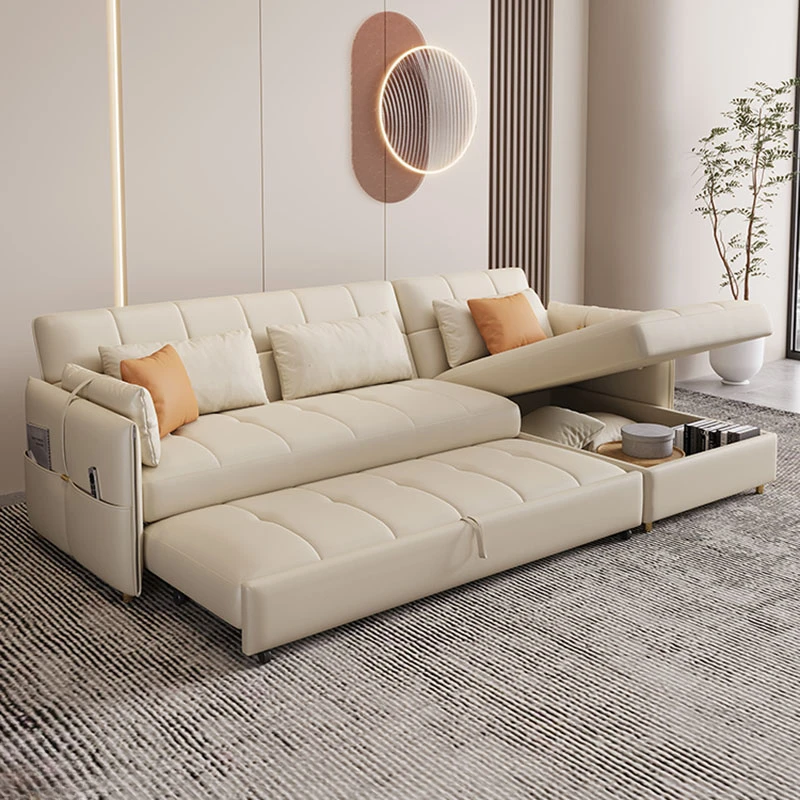 Nordic European Sofas Lounge Kawaii Storage Modułowe składane sofy do salonu Białe relaksujące канапе Convertible Home Furniture