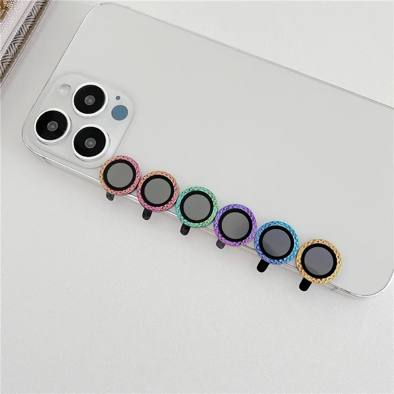 Paars Gehard Glas Camera Lens Protector Cover Voor IPhone 16 15 Pro Max 15 16 Plus Bescherming 16 15 Pro accessoires