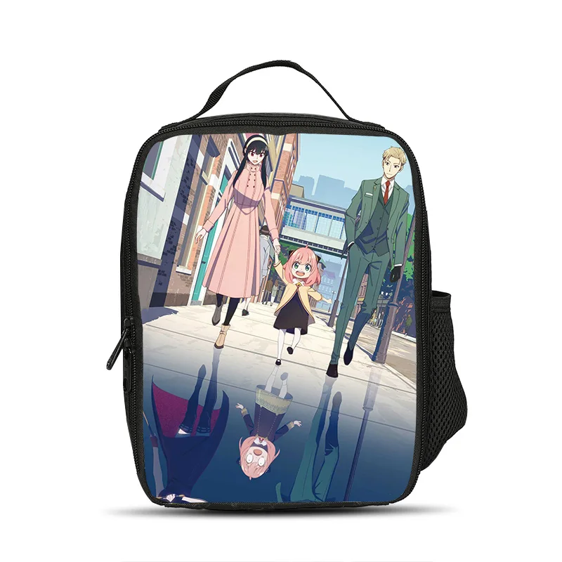 SPY×FAMILY  Ice Bag Lunch Bag Versatile Cartoon Large Capacity Strong Performance Best Gift for Boys and Girls School Birthday