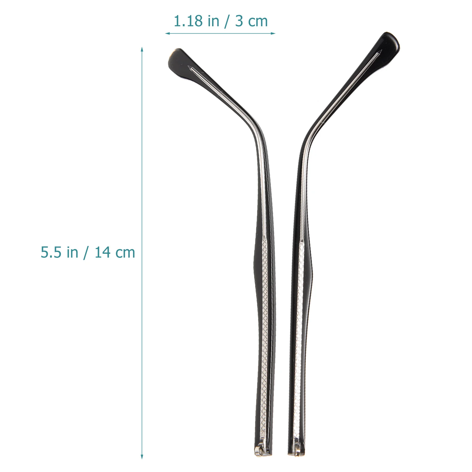 Metal Arms Glasses Accessories Eyeglasses Replacement Parts Temple Legs Frame Components Universal Design Comfortable Wear