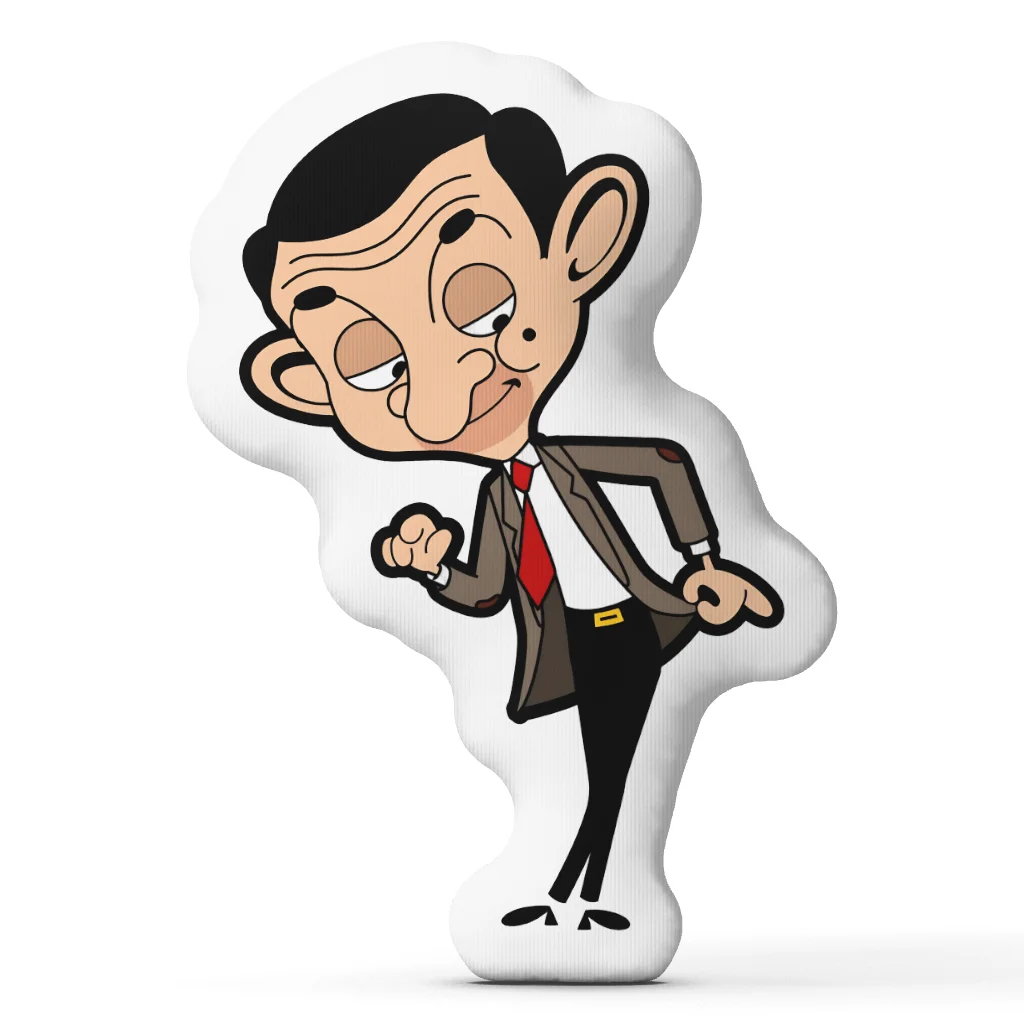 British Humor Mr. Beans Cartoon Cushion Irregular Stuffed Throw Pillow Home Decor Gift Sofa Bed