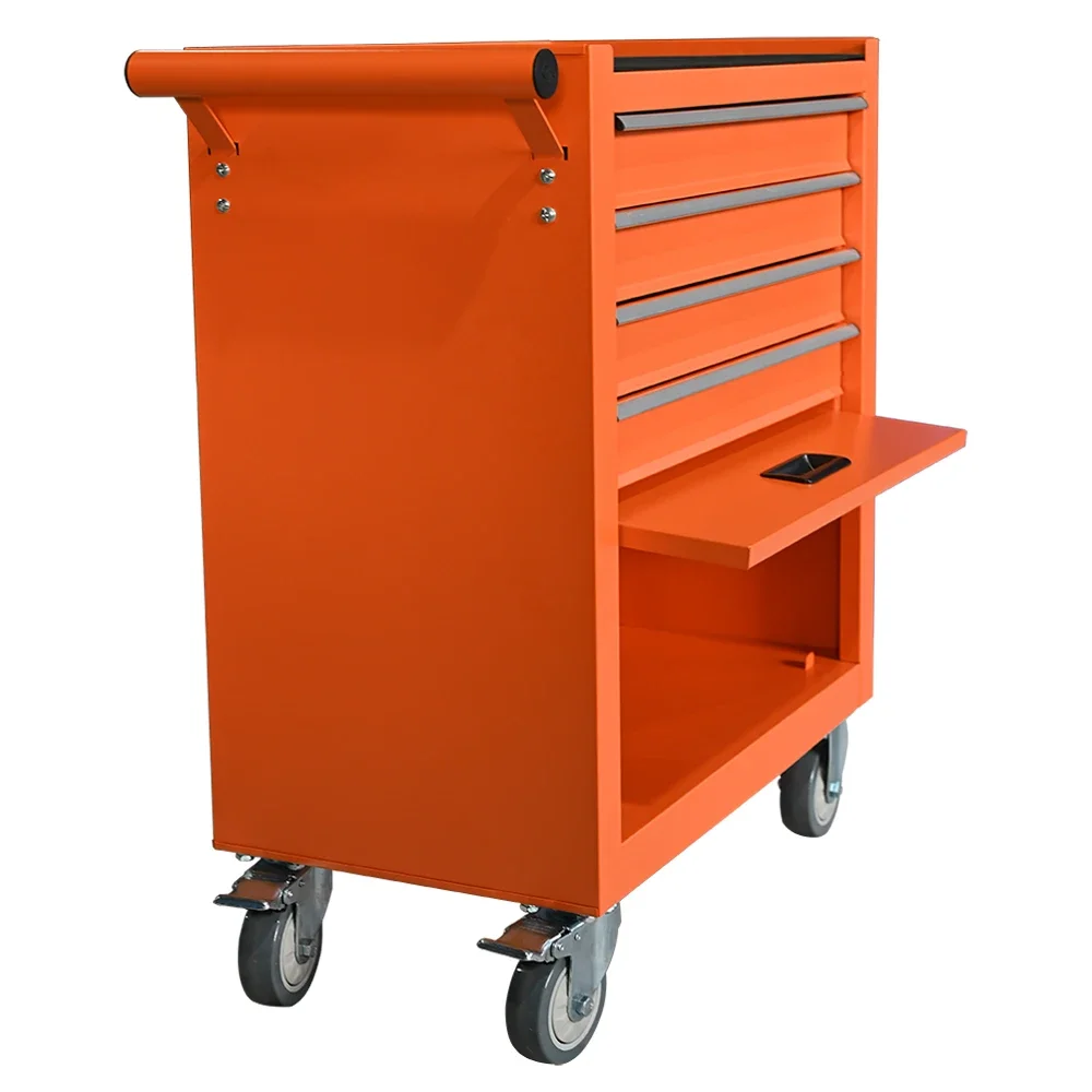 Hot Sale High Quality BLUE 4-Drawers Steel Auto Repair Tool Cabinet Tool Trolley