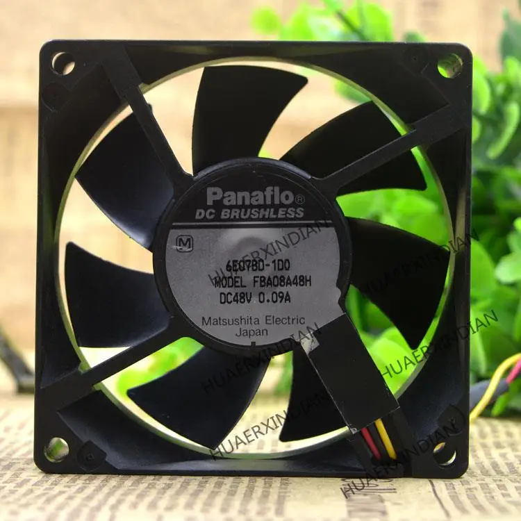 Nuevo Kit de montaje de ventilador de refrigeración FBA08A48H 48V 0.09A 8CM 8025