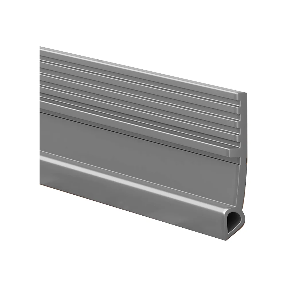 Home Improvement Door Bottom Seal Strip Dustproof Door Strip Easy Installation Door Strip Reinforced Rib Design