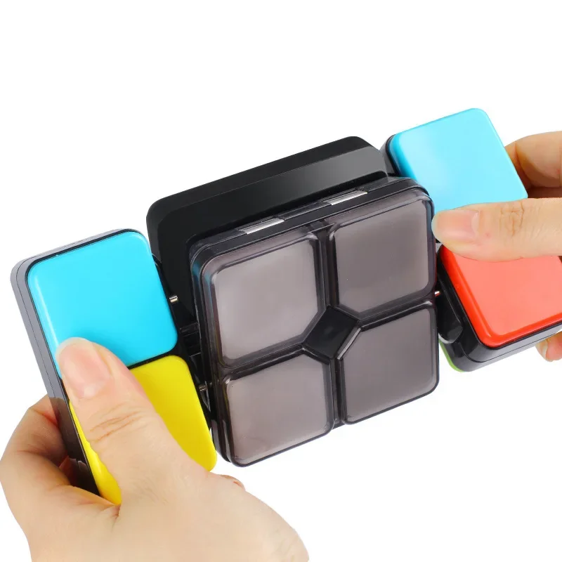 Flipslide Game, Electronic Handheld Game | Flip, Slide, and Match The Colors To Beat The Clock - 4 Game Modes - Multiplay