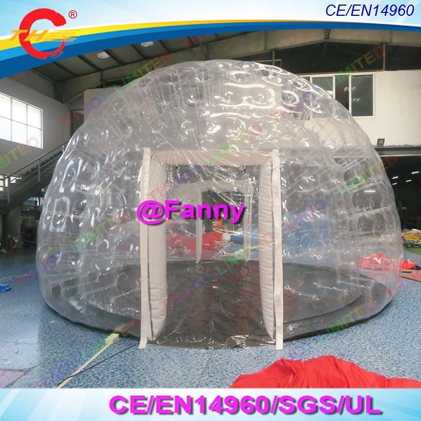 6m inflatable event dome igloo inflatable transparent clear bubble tent,inflatable geodesic domes,inflatable clear bubble tent