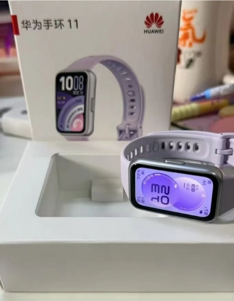 

Original Huawei band 11 smart sports bracelet healthy long endurance 10 aluminum alloy body waterproof standard version/NFC