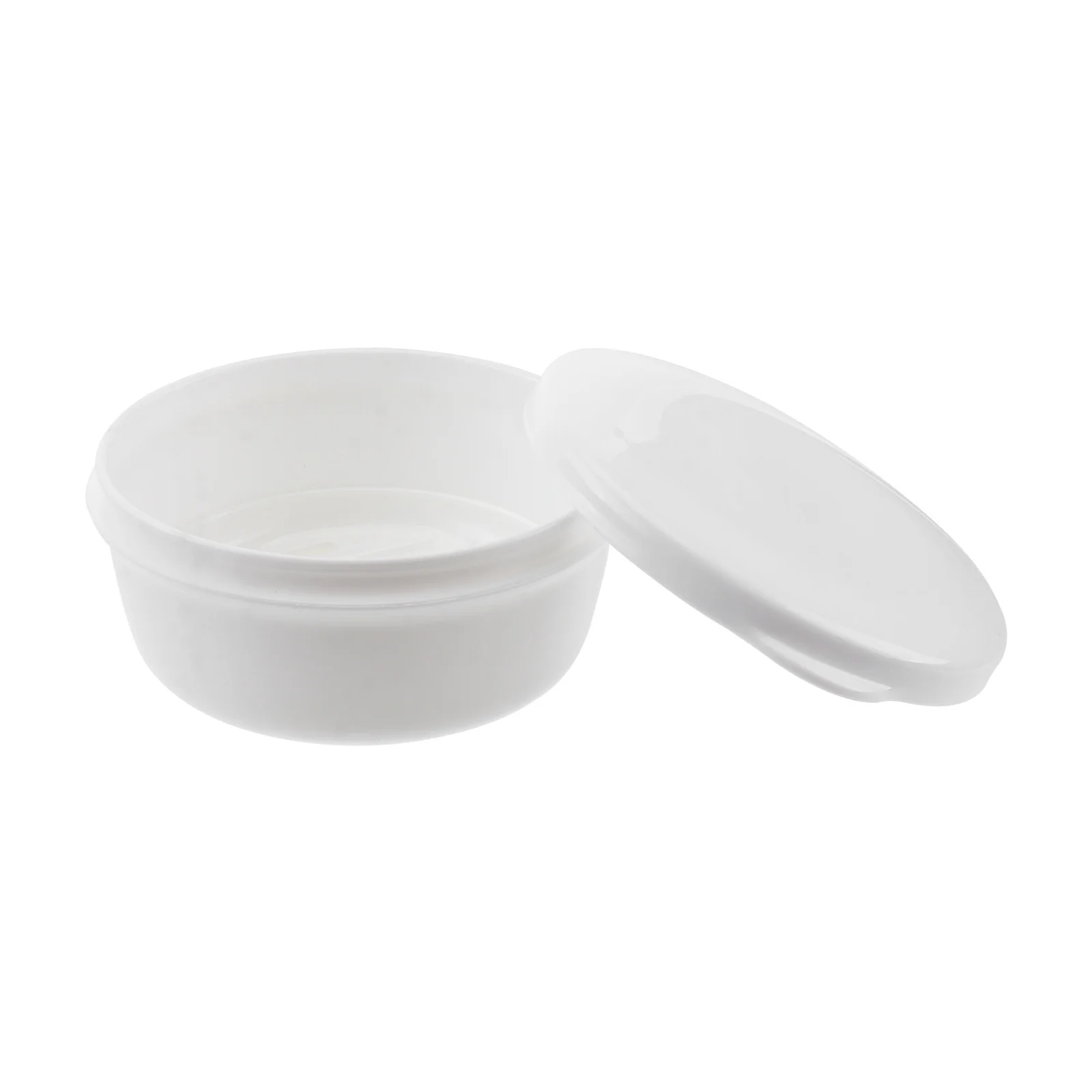 

Portable Leak Double Drain Plastic Soap Holder Box Container For Travel Outdoor Bathroom Home Plastic Soap Holder Use White