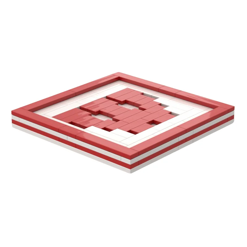 133-teiliges MOC University Wisconsin Coaster Gear Haushaltswaren-Modellbausatz Architektur-Weihnachtsgeschenk Bildungsidee