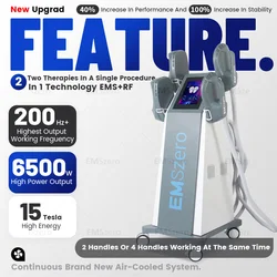 EMSZERO PRO 6500W NEO Hi-emtSlimming Machine EMS+EMT/RF Nova Body Sculpting EMS Pelvic Muscle Stimulator emszero Salon