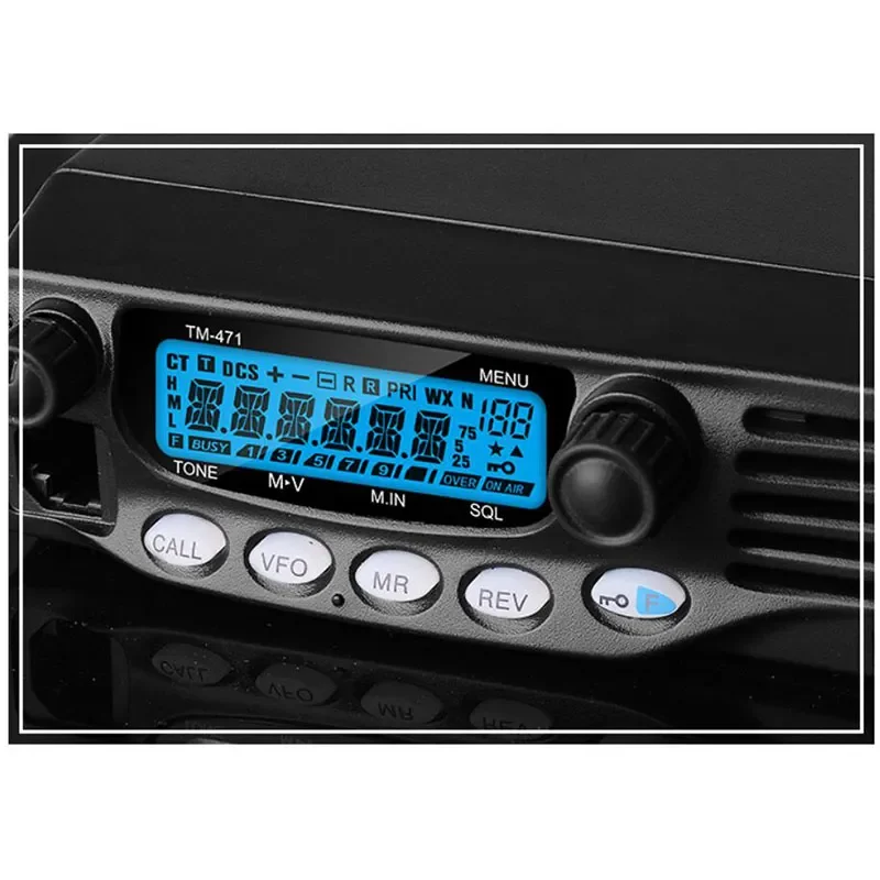 TM-271A/TM-471A Mobile Car Radio Single Band VHF/UHF 60W FM