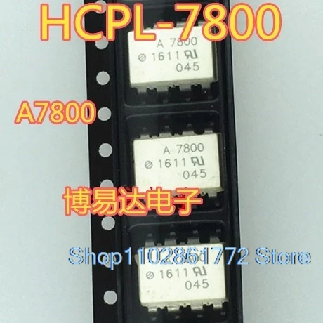 (10PCS/LOT) A7800  HCPL-7800 SOP-8/ A7800A HCPL-7800A