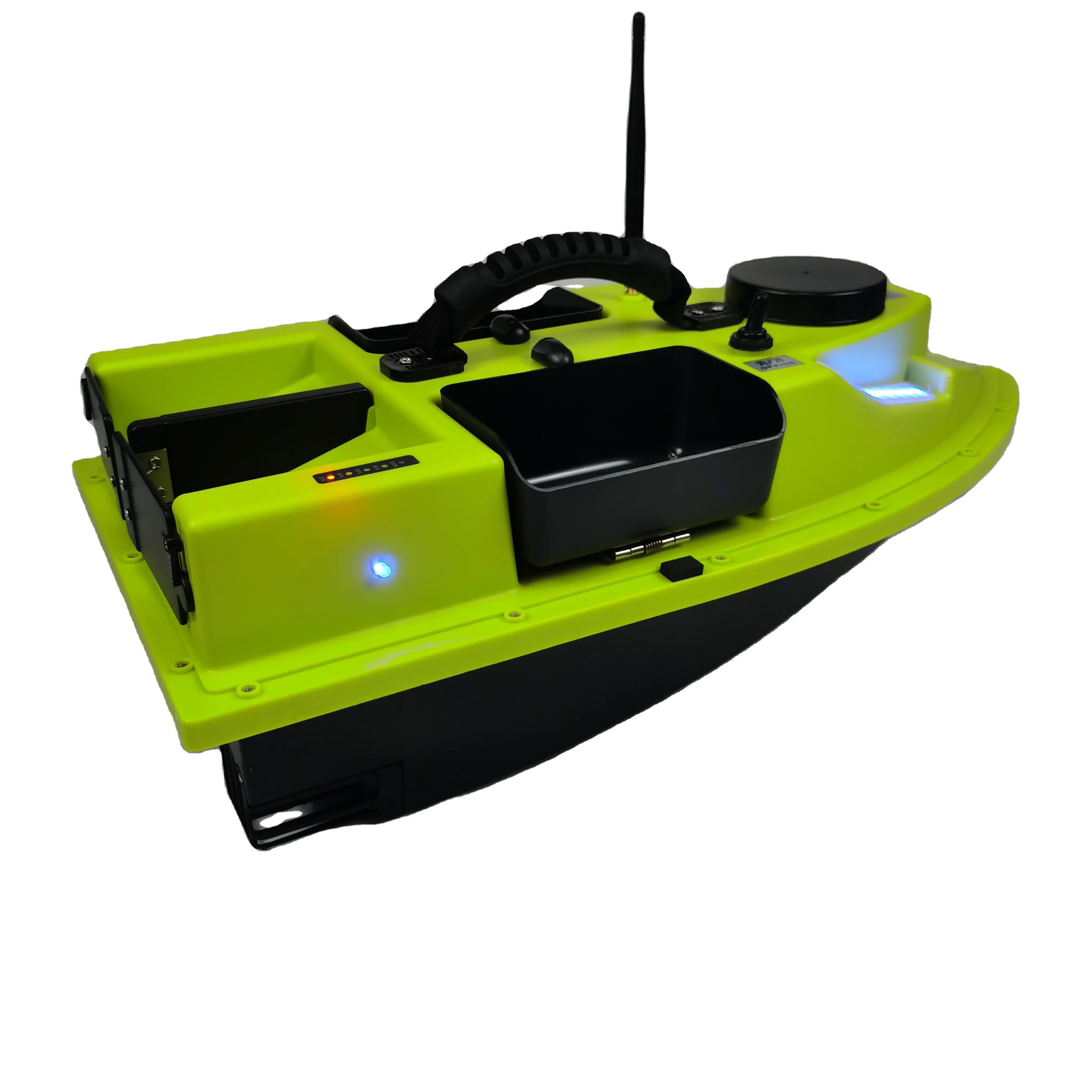 

D1910 Multifunctional Remote Control Boat ABS Material Carp Fishing Bait Boat with 600M Plastic GPS Finder Toy