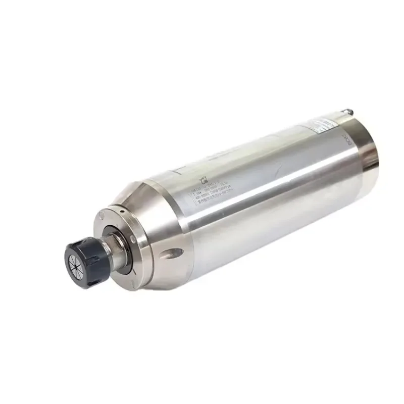 

HQD GDK125-24Z-7.5KW ER32 125mm 7.5Kw 24000rpm 28A/16A 380V/220V Water Cooled Permanent Power CNC Spindle Motor