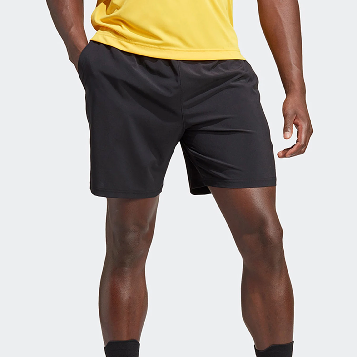 شورت Adidas الرسمي الأصلي للصيف للرجال للتدريب على التنس منسوج للتنفس HS3282