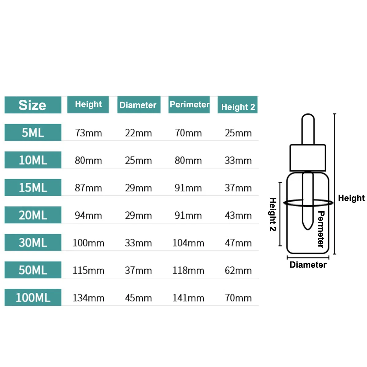 1X Gradient Pink Glass Dropper Bottles Bright Glass Empty Dripper Pipette Bottle Plastic Lid for Essential Perfume Oil Serum NEW