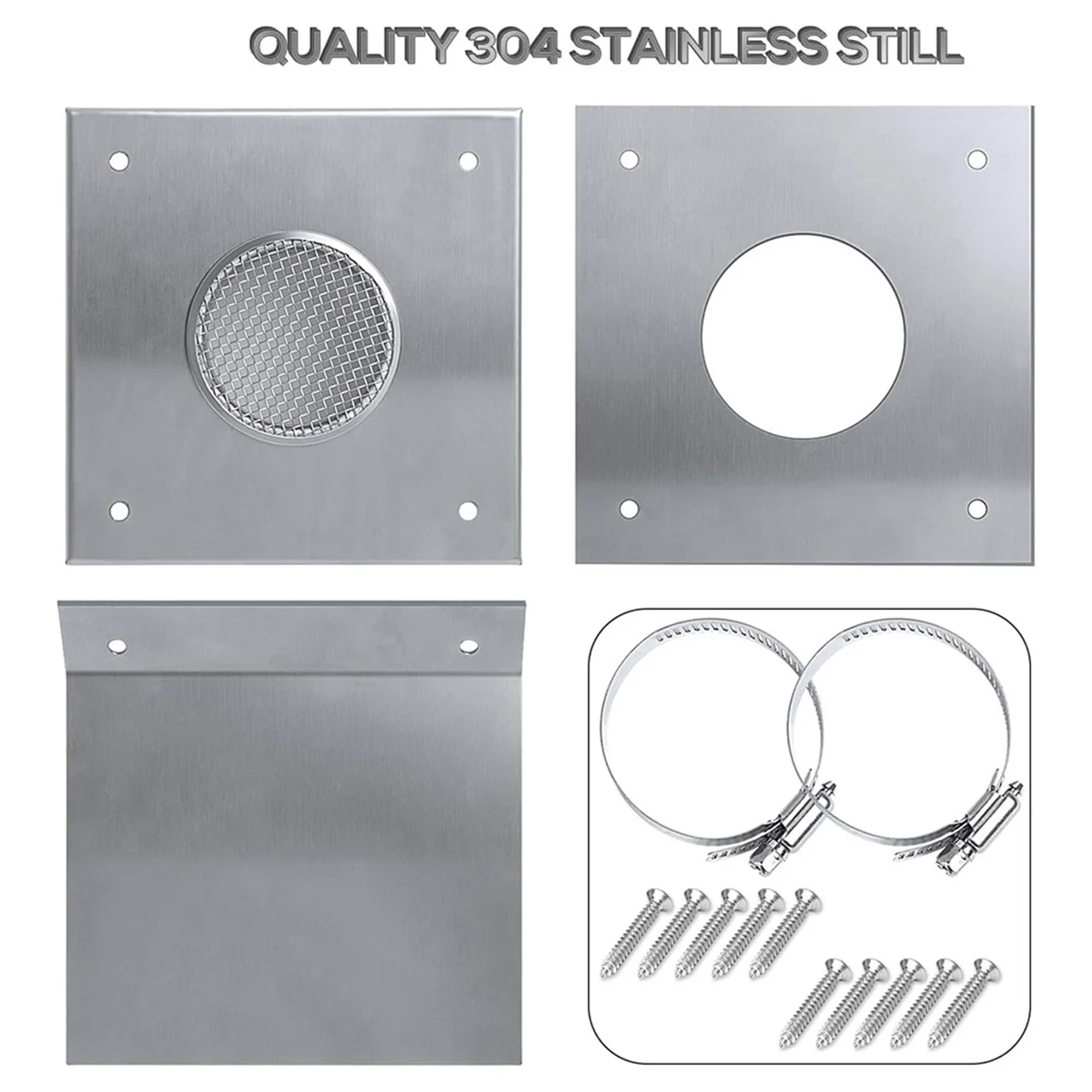 

AT16 Комплект впуска свежего воздуха для пелетной печи 2x60 дюймов Комплект наружного холодного воздуха для пелетной печи Алюминиевая гибкая вентиляционная труба для печи