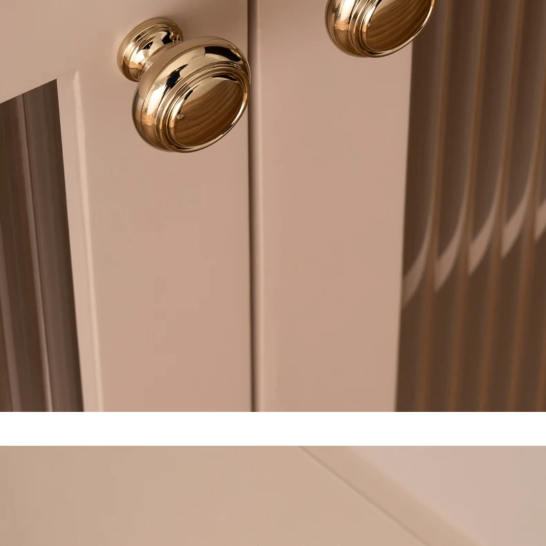 Bright gold PVD brass cabinet handle product image 11