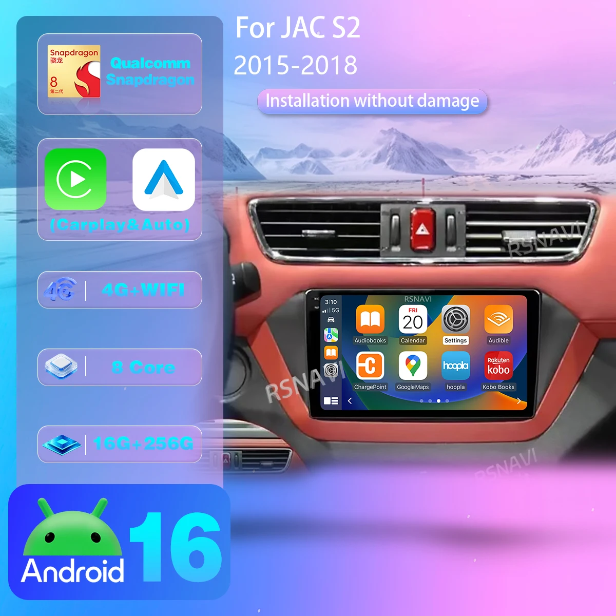 Car Dsp With Android App Control - Android 16 CarPlay Auto Car Radio