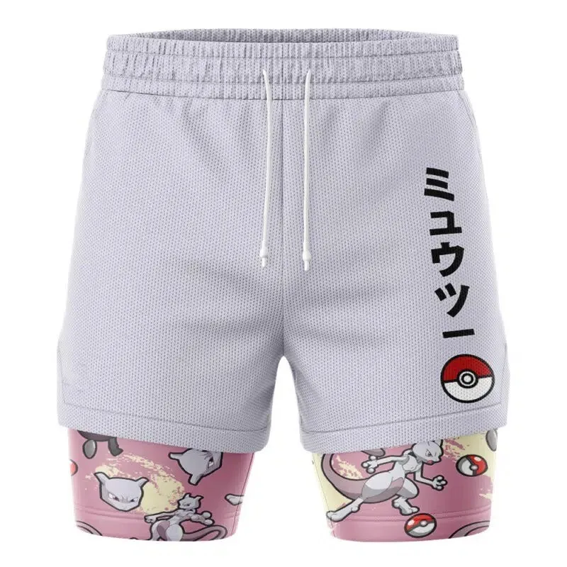Double-layer Shorts for Men, Summer Casual Beach Pants, Summer Sports Shorts image 2