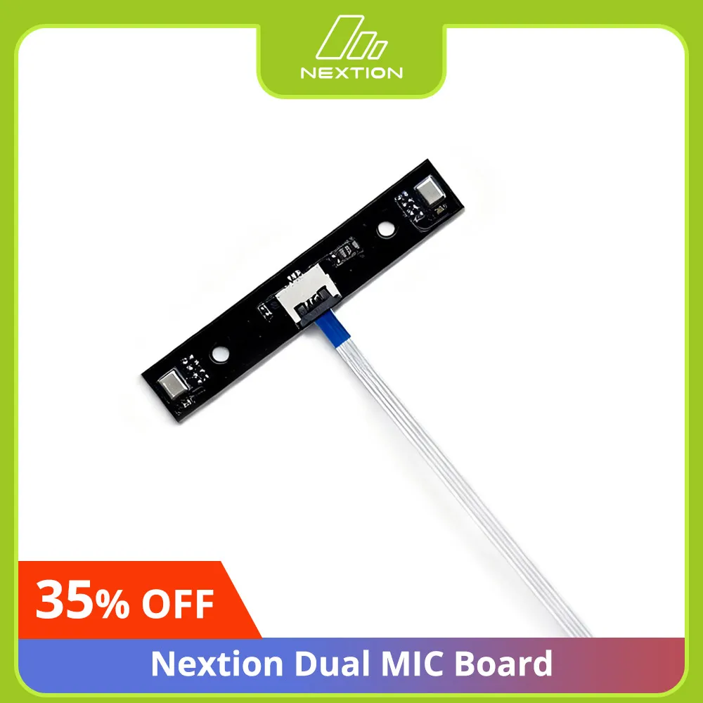 Nextion Dual MIC Board, Designed for Open Nextion Genius Series MIC Interface Connect Microphone Functionality