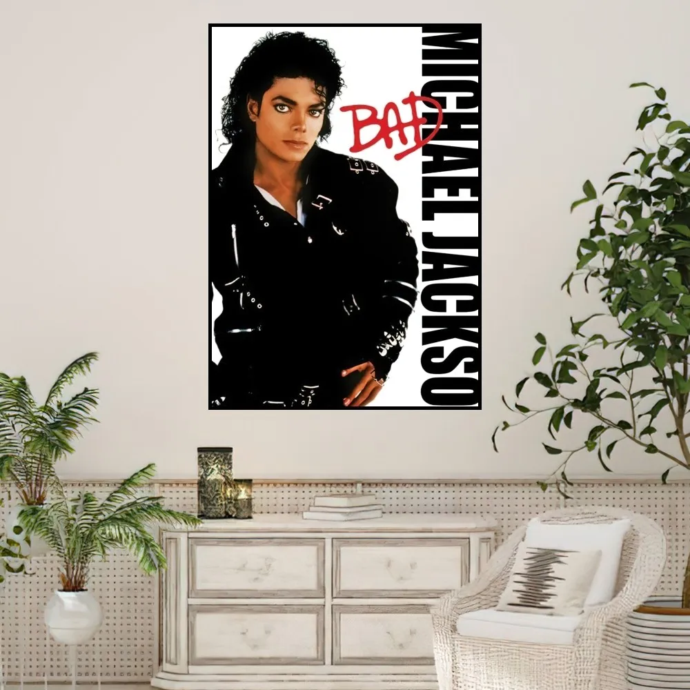 Singer Michael Jackson Poster Home Prints Wall Painting Bedroom Living Room Decoration Office