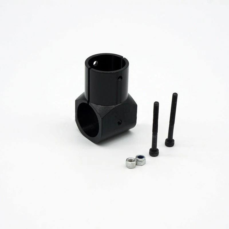 For Aluminium Alloy D20 Tripod Tee 20mm To T-joint Carbon Tube Arm Fixed Three-way Connector Holder for Drones