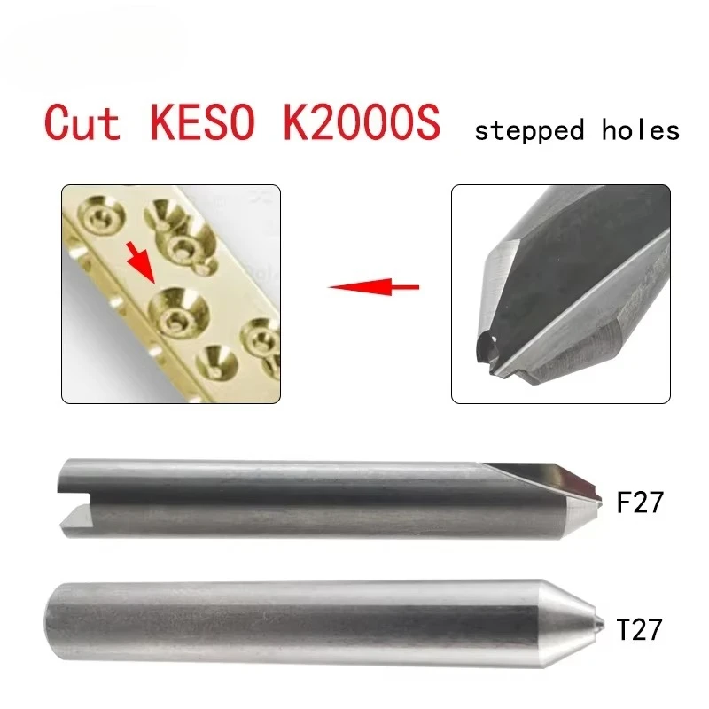 For SILCA Cutter F27 T27 For KESO 2000 S Fits SILCA Matrix SILCA Twister II XHORSE XP007 Key Duplicate Machine Aftermarket