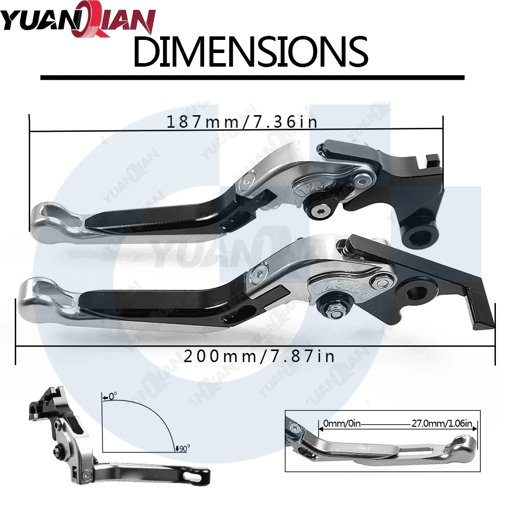 2026 For Suzuki SV-7GX SV 7GX SV7GX SV7 GX 2027 2028 Motorcycle Accessories Adjustable Handle Brake Lever Brake Clutch Levers