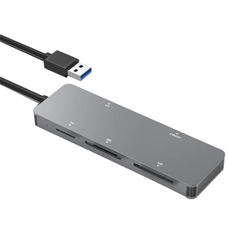 

5 In 1 Multi Memory Card Reader OTG Adapter Supports SD/TF/MS/CF/XD Card Reader For Computer PC Laptop 1 Piece