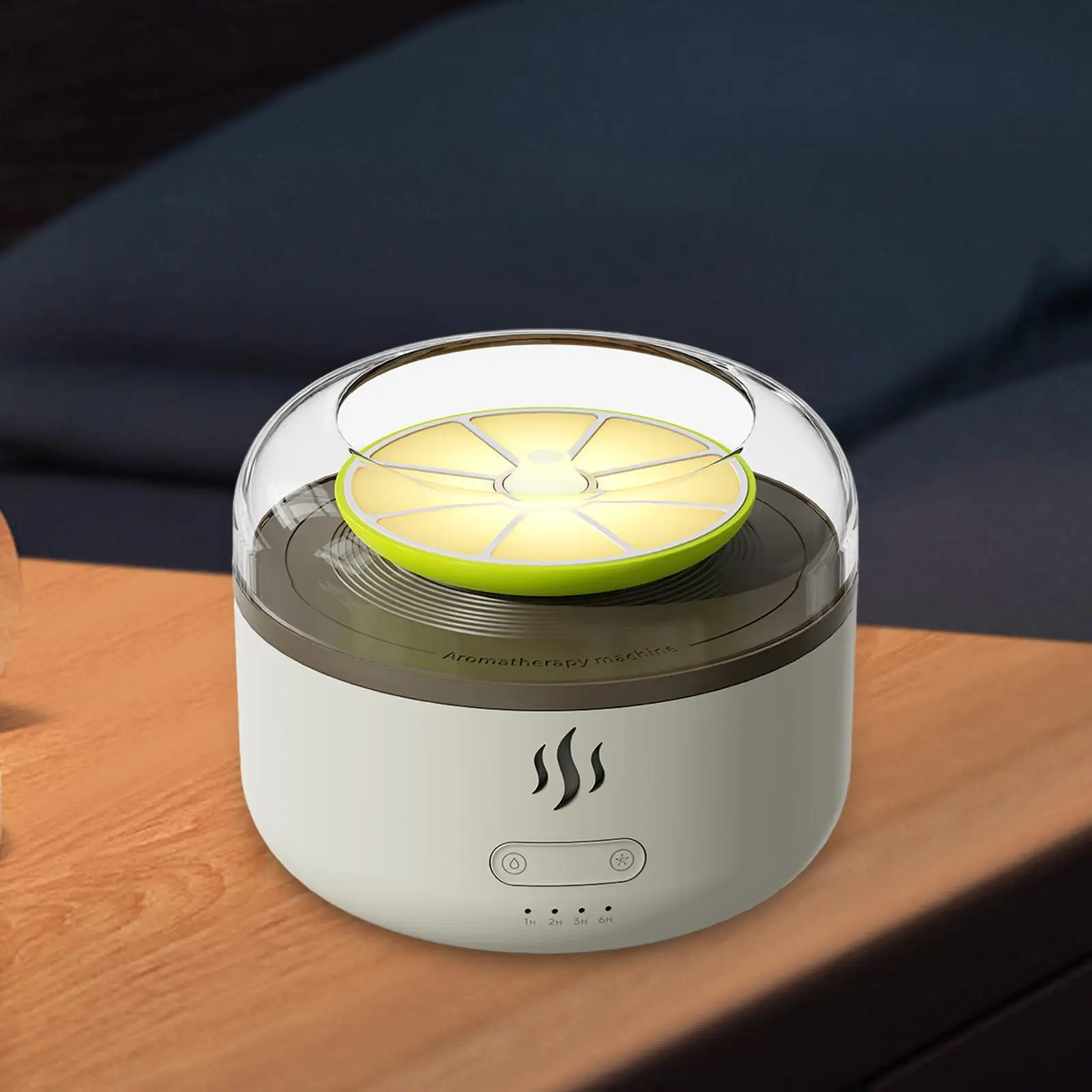 Mini humidificador cómodo 5V2A de poco ruido con luces de atmósfera para hotel