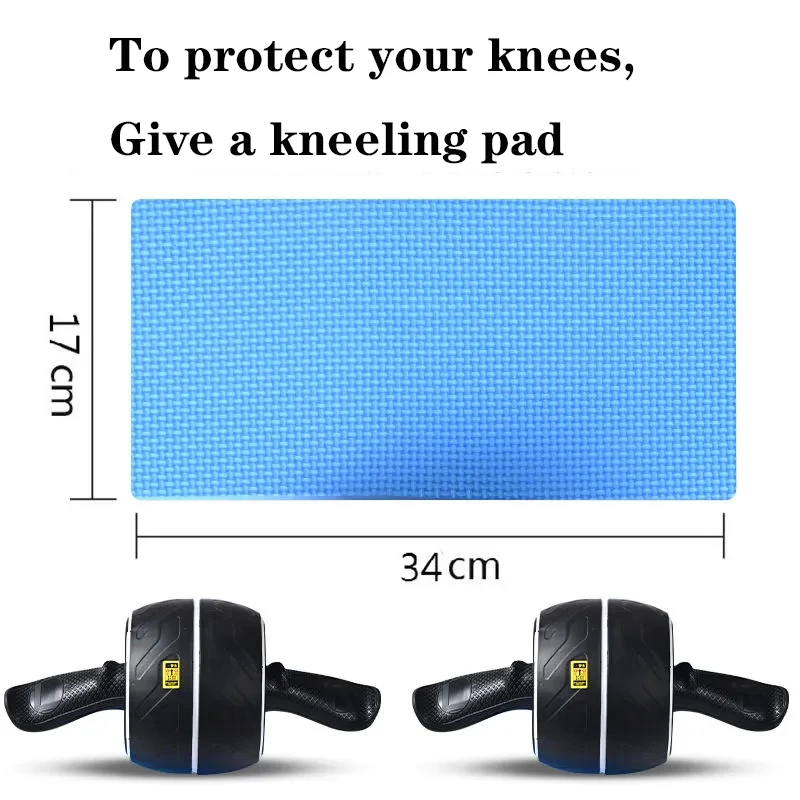 مدرب عضلات البطن الصامت Ab الأسطوانة عجلة البطن التدريب المنزلي معدات اللياقة البدنية الأسطوانة الارتداد تلقائيا