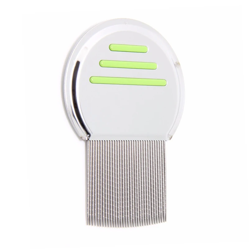 Stainless Steel Lice Comb Nit Free Rid Kids Hair Terminator Super Density Teeth Remove Pet Comb Styling Tools Pet Cleaning Tools