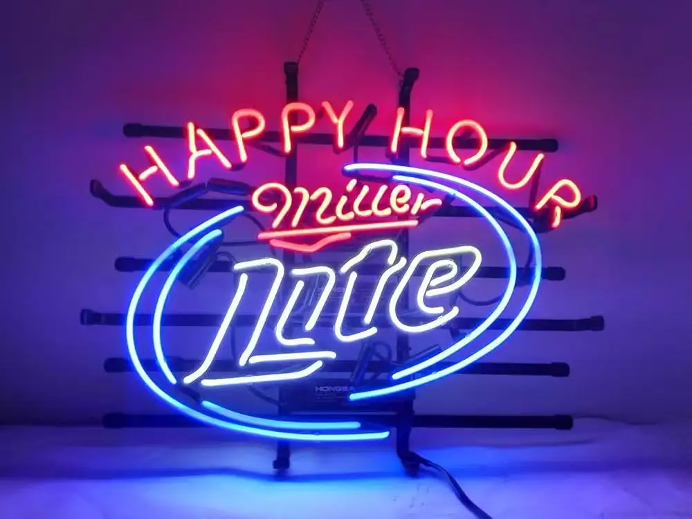 Drop Shipping Personalizzato LED Neon Light Sign Design gratuito per interni Forma rettangolare-per camera da letto Festa di compleanno Decorazioni per la casa