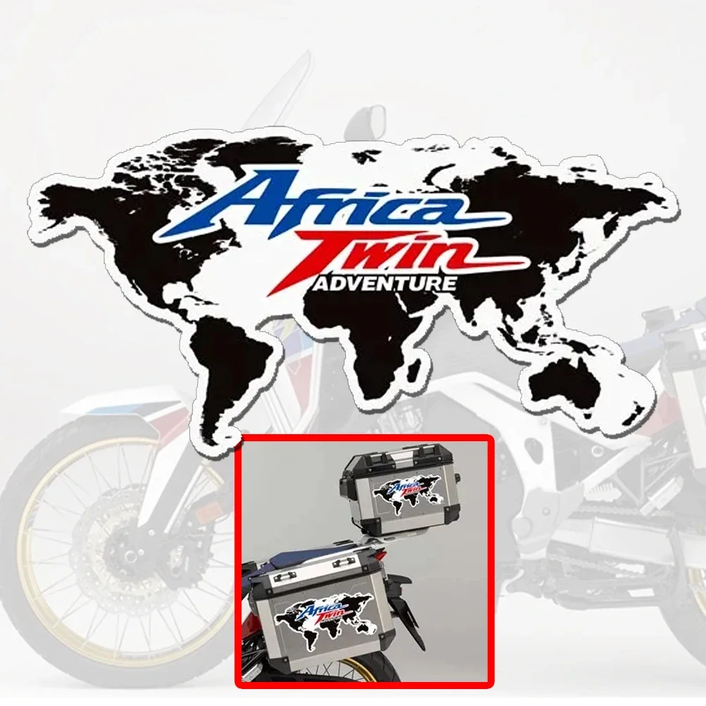 

Africa Twin CRF1000L CRF 1000 1100 L CRF1100L Fit Honda Trunk Luggage Cases Tank Pad Protector Adventure Sports Stickers Kit