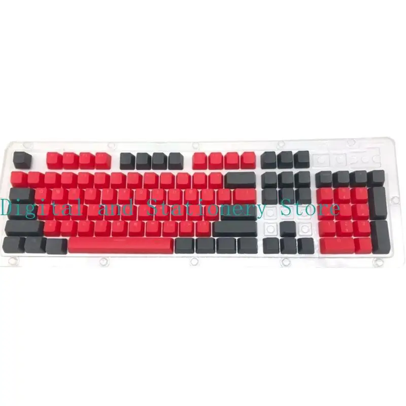 

652F 104pcs ABS Backlit Keycap OEM Profile Two-color Injection Molding for Key Button for Gaming Mechanical Keyboard MX Switc