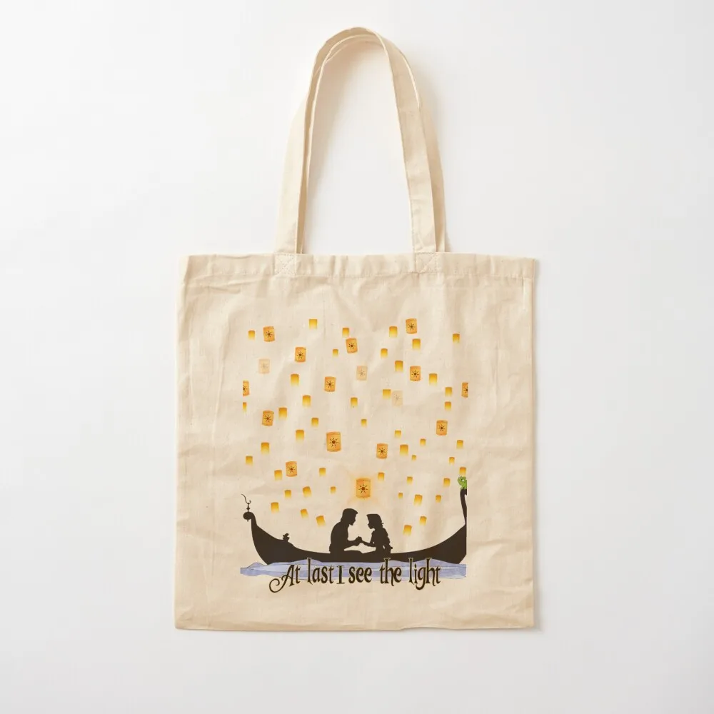 At Last I See The Light Tote Bag Lady bag handbag tote bag women