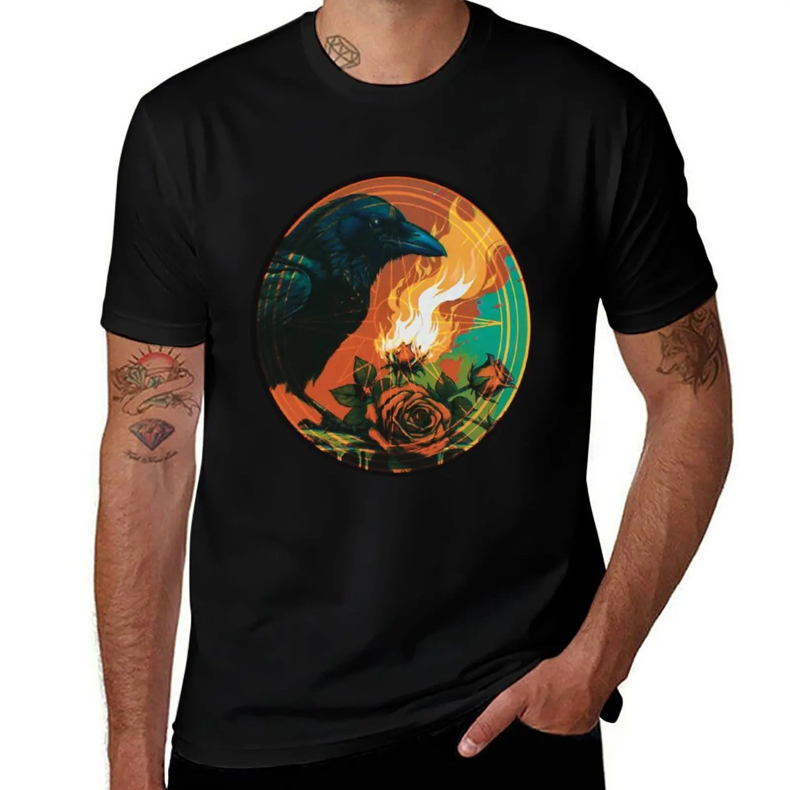 

Raven’s Rose T-Shirt shirts graphic tee customizeds compression shirt men