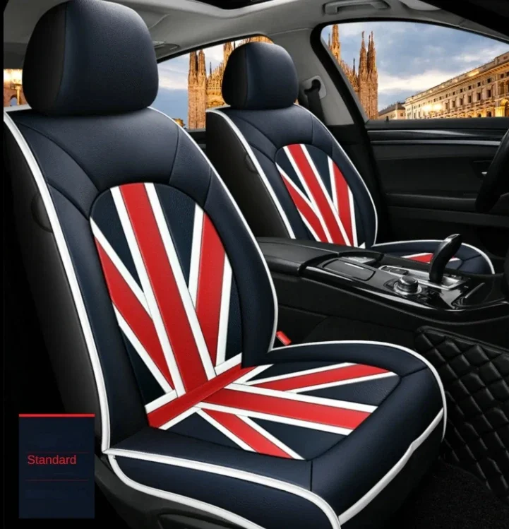 

Full Set Luxury Auto Customized Item Style Leather Car Seat Cushion Car Seat Covers