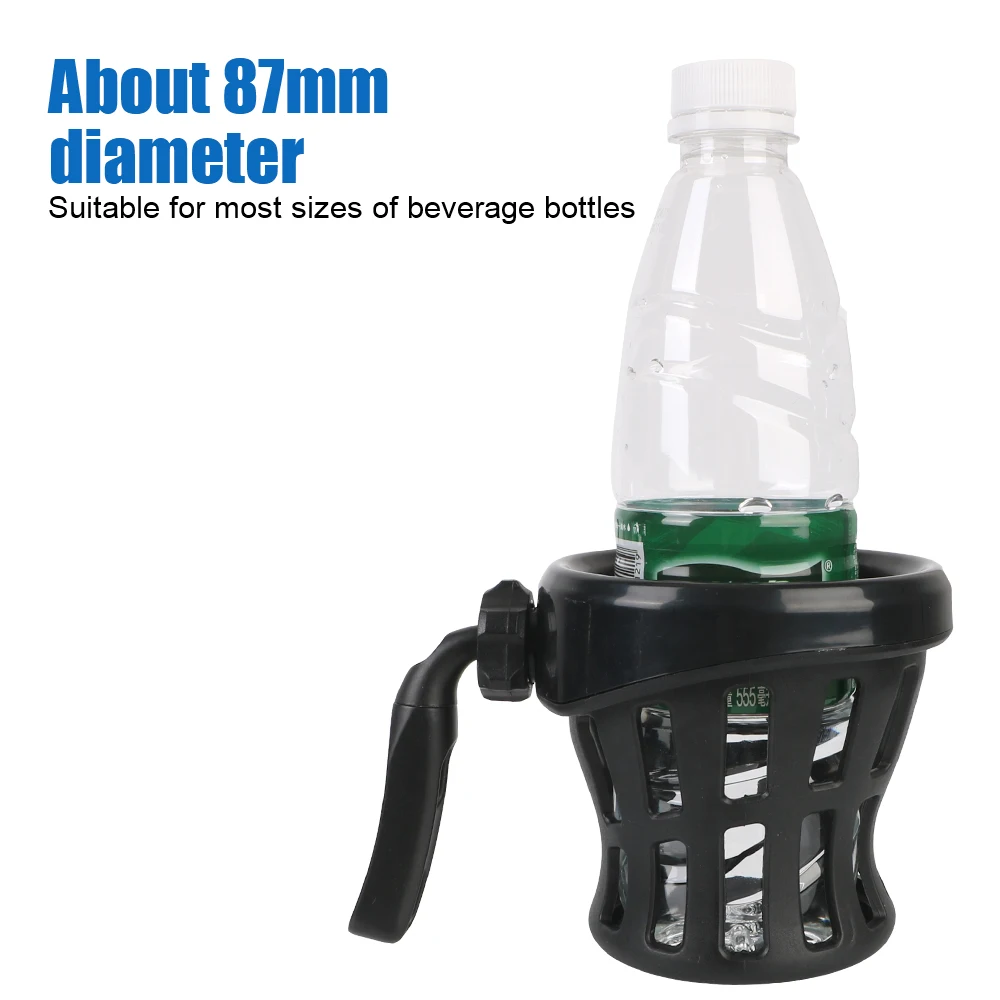 Handlebar Beverage Support Bracket Motorcycle Drink Cup Holder for Honda Goldwing GL1800 2018-UP Aluminum Water Bottle Mount